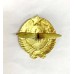 Знак на головной убор начальствующего состава РКМ, обр.1936 г.. Герб на 11 лент.